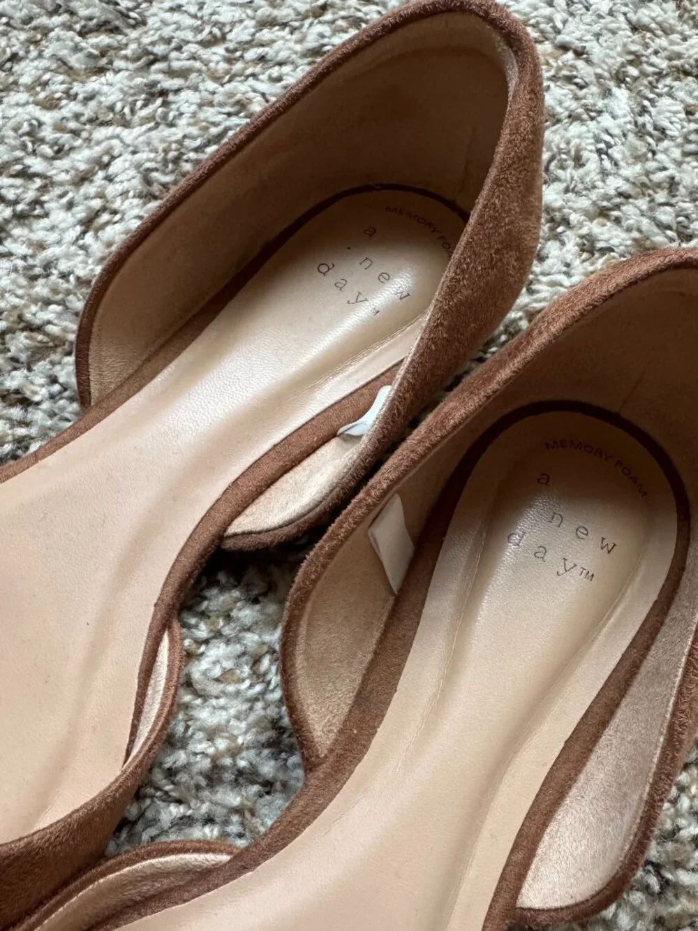 A New Day d'orsay pointed toe flats